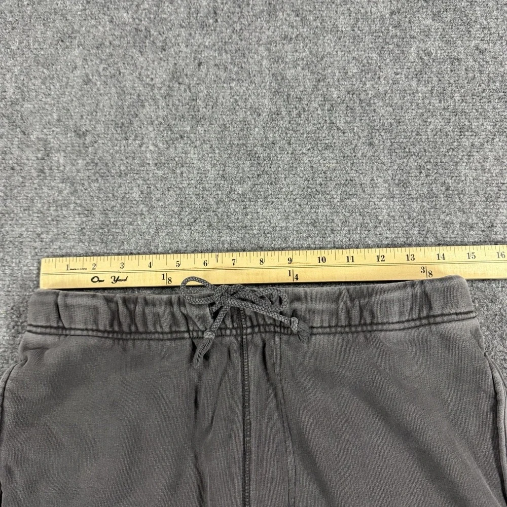 Elwood Core Sweatpants Mens Small Vintage Wash Grey Organic Cotton French Terry